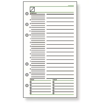 Raymay Davinci 聖書尺寸 每日計劃內頁