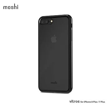 Moshi Vitros for iPhone 8 Plus/7 Plus 超薄透亮保護背殼烏黑