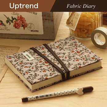 Uptrend Fabric Diary 心靈捕手布手帳│當風追著花蕊吹