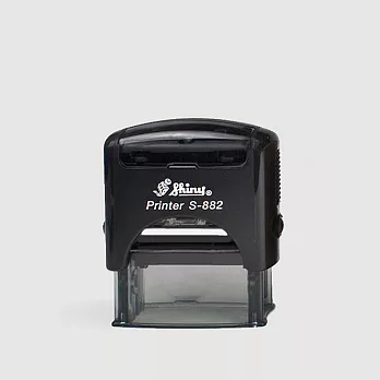Shiny Stamp Printer DIY 新力活字連續章(3字排) S-882黑色