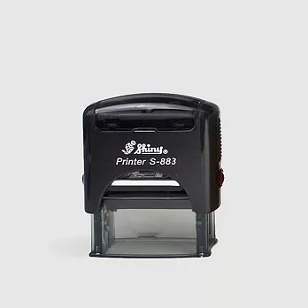 Shiny Stamp Printer DIY 新力活字連續章(4字排) S-883黑色