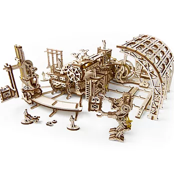 Ugears – 自我推進模型 Robot factory 機械小鎮 - 機器人工廠