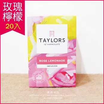 ★Taylors英國皇家泰勒茶「玫瑰檸檬茶」20入/盒 KEW ROSE LEMONADE