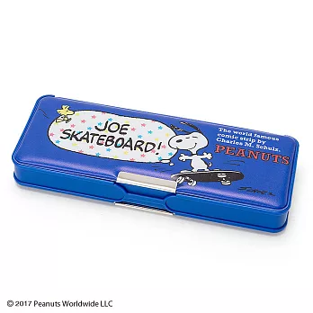 《Sanrio》SNOOPY雙面鉛筆盒(趣味滑板)