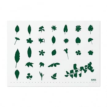 【MIWAX】紙膠帶切割墊A5 ‧植物