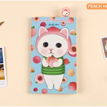Jetoy, 甜蜜貓 水果 DIY 月曆 計劃本_Peach choo
