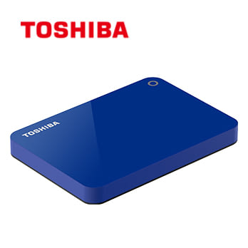 Toshiba Canvio Advance 2.5吋 USB3.0 V9 1TB外接式硬碟(藍)