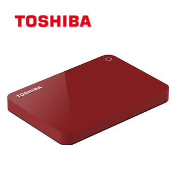 Toshiba Canvio Advance 2.5吋 USB3.0 V9 1TB外接式硬碟(紅)