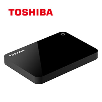 Toshiba Canvio Advance 2.5吋 USB3.0 V9 2TB外接式硬碟(黑)