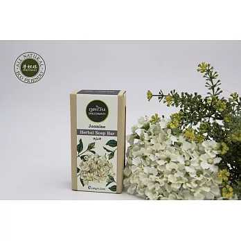 【PHUTAWAN】普妲旺 泰國手工草本花草皂-茉莉(120g)