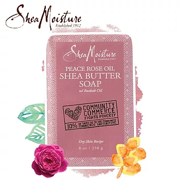 SheaMoisture 乳油木果油滋養皂 - 玫瑰油230g