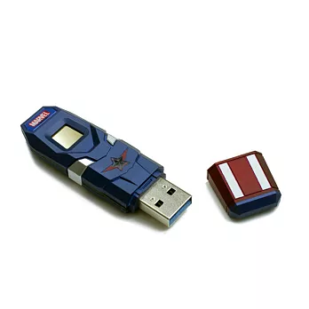 達墨 TOPMORE 漫威系列指紋辨識碟(鋼鐵人) USB3.0 64GB美國隊長