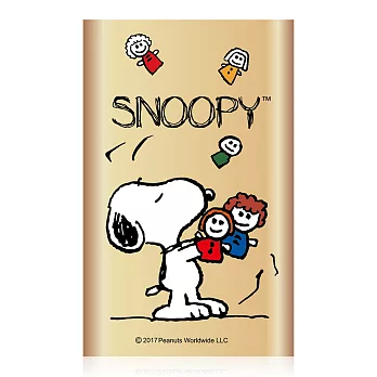 【正版授權】SNOOPY史努比 超輕薄鋁合金10400series行動電源玩偶金