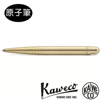 德國KAWECO LILIPUT 輕巧系列原子筆/黃銅波浪