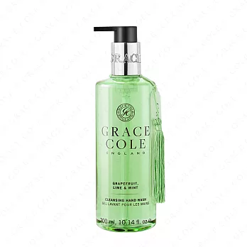 ​【英國香氛世家 Grace Cole】萊姆薄荷與葡萄柚-洗手露 300ml