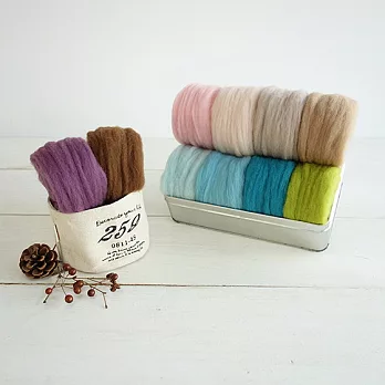 羊毛氈手創館【設計系列】日系雜貨風DIY組(附工具)