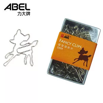 (2盒1包)【ABEL】動物造型迴紋針-小鹿