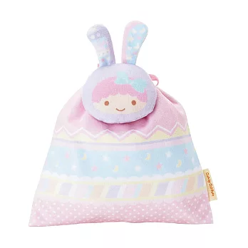 《Sanrio》雙星仙子復活節兔兔造型縮口袋(LALA)