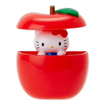 《Sanrio》HELLO KITTY趣味躲貓貓彈跳造型磁鐵(蘋果)