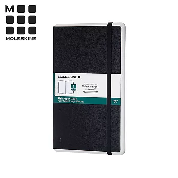 MOLESKINE Smart Writing Set 智慧型補充本 (L型) -空白黑