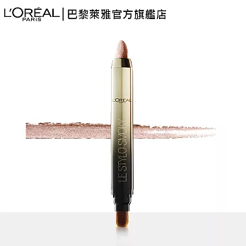 LOREAL Paris 巴黎萊雅 眼藝大師2in1眼影膠筆_1.5g101 香檳棕