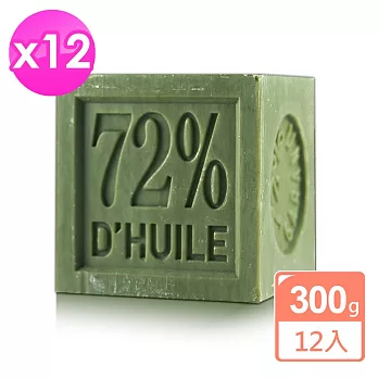 【超值12入】法國Theophile Berthon戴奧飛‧波登經典馬賽皂 300g