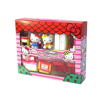 《Sanrio》HELLO KITTY與MIMMY迷你房間家家酒玩具組