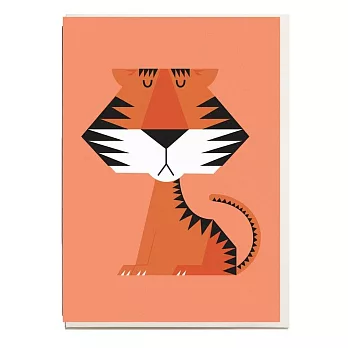 【 英國I ENDED UP HERE 】Tiger A6 Greeting Card