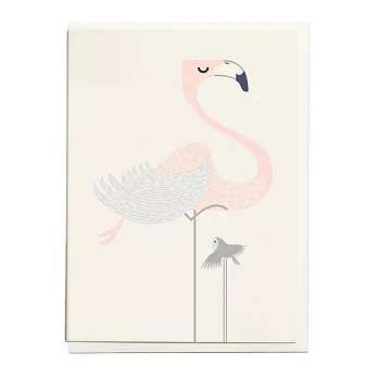 【 英國I ENDED UP HERE 】Gelato Flamingo A6 Greeting Card