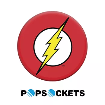 【PopSockets 泡泡騷】 美國No.1時尚多功能手機支架 -閃電俠