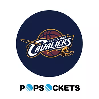 【PopSockets 泡泡騷】 美國No.1時尚多功能手機支架 NBA美國職籃 - 克里夫蘭 騎士