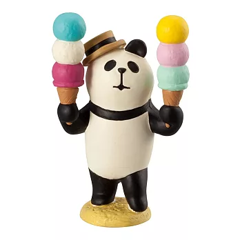 【DECOLE】concombre_賣冰淇淋的貓熊