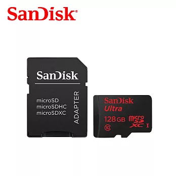 SanDisk Ultra microSDXC Class10 128GB記憶卡 80MB/s 公司貨