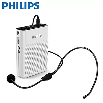 【Philips】飛利浦攜帶插卡擴音機 CN-SBM200/93 白色