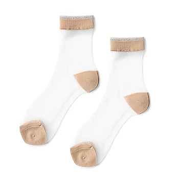 【wowow】復古短絲襪系列 Medici 卡其