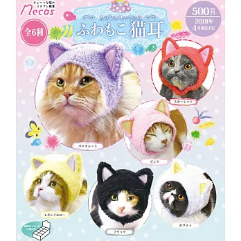 《盒玩》可愛貓咪頭套 貓耳造型 單盒隨機出貨--GPS出品(日本原裝)