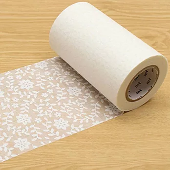 【日本mt和紙膠帶】CASA Shade 抗紫外線壁貼9cm ‧蕾絲花