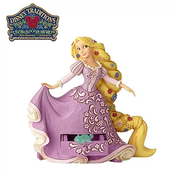 【正版授權】Enesco 長髮公主 抽屜盒 塑像/公仔/精品雕塑 樂佩公主 魔髮奇緣 迪士尼
