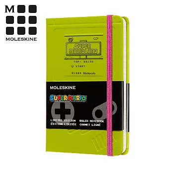 MOLESKINE 超級瑪利歐限定版筆記本(口袋) -掌機