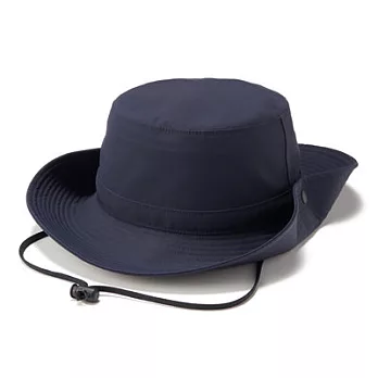 [MUJI無印良品]撥水加工附防水膠條尺寸可調有簷帽深藍