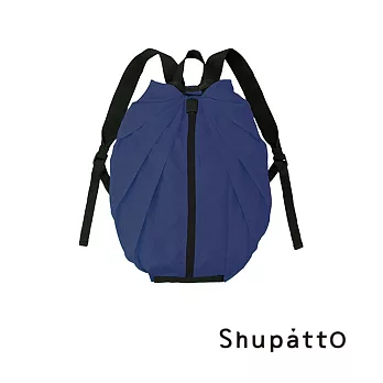 日本Marna Shupatto Backpack 輕便折疊式後背包海軍藍