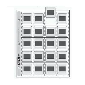 VUE-ALL 三孔幻燈片保存頁35mm/TOP/100頁