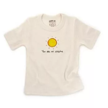 美國Kee-ka-有機棉短袖T恤禮盒You Are My Sunshine！（2Y）