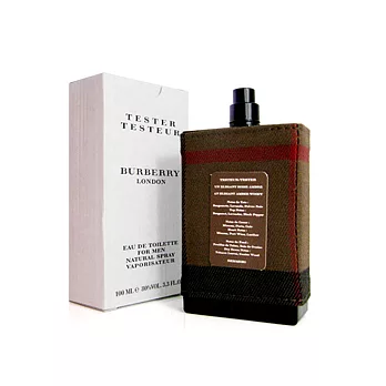 Burberry 倫敦男性淡香水 100ml【Tester】