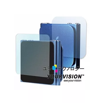 Apple iPod Nano6抗刮霧面螢幕貼(二入)+背夾保護貼(一入)