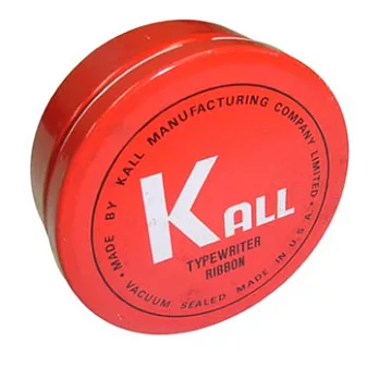 KALL K.O.N 傳統手動機械式打字機色帶(黑色)
