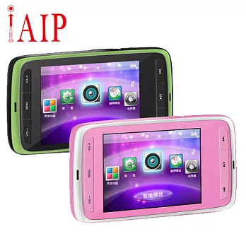 AIP 2.4吋 4GB MP4數位播放機(AIP-241W)粉紅色