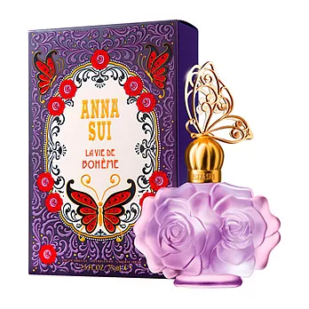 【ANNA SUI】紫蝶戀淡香水75ml+贈許願精靈小香4ml