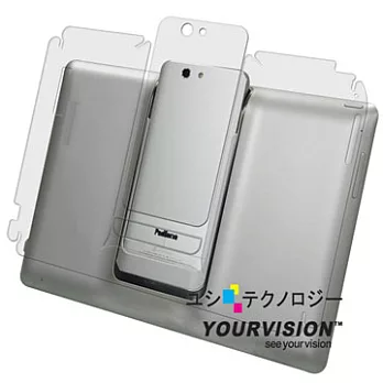 ASUS PadFone Infinity A86 (平板+手機) 超透超顯影機身背膜