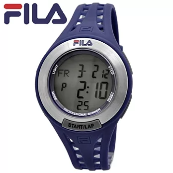 【FILA】多功能運動錶款 (藍 FL38003003)